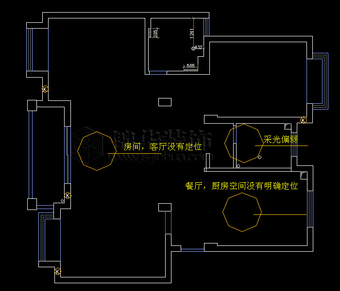 萊茵東郡沁茵苑105平米 戶(hù)型