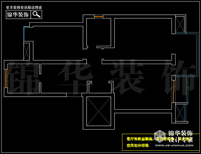 奧體新城海棠園A1戶(hù)型 戶(hù)型